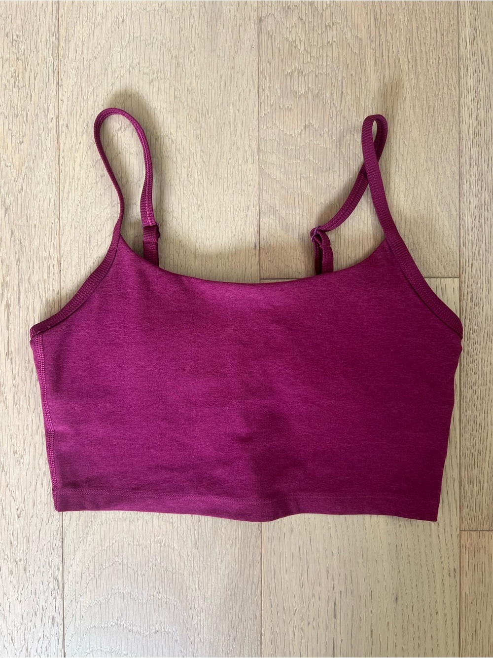 TNA Crop Sports Bra Top With Built in Bra